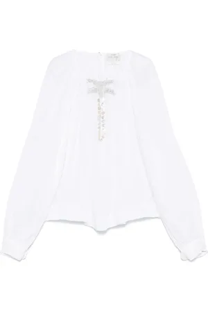 FORTE FORTE Embroidered Blouse