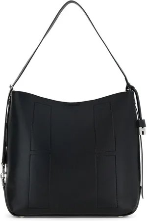 Hogan Hocket Medium Leather Hobo Bag