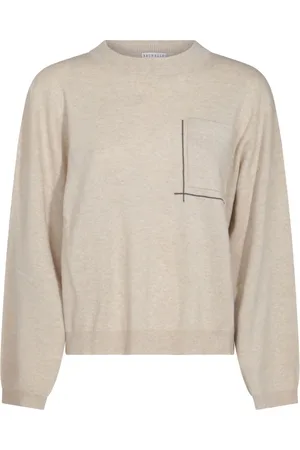 Brunello Cucinelli Silk And Wool Blended Sweater
