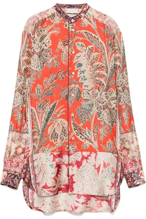 PIERRE-LOUIS MASCIA Printed Silk Shirt