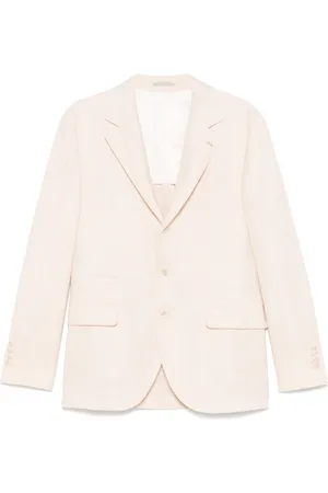 Brunello Cucinelli Wool Blend Single-breasted Jacket