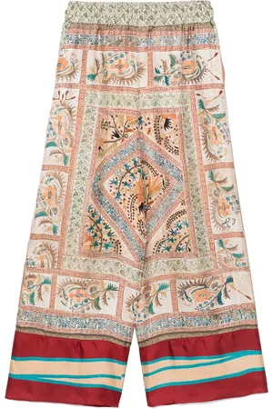 PIERRE-LOUIS MASCIA Printed Silk Trouser