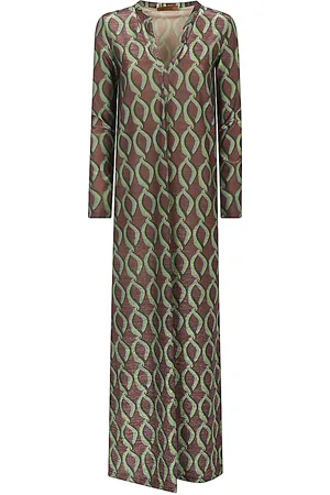 SIYU Printed Long Dress