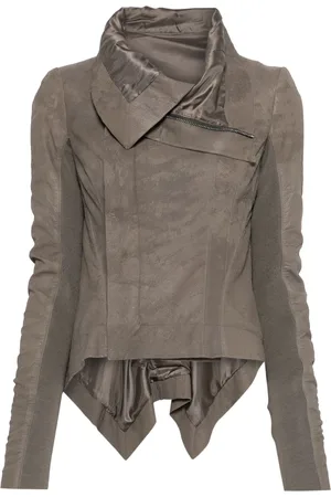 Rick Owens Leather Biker Jacket