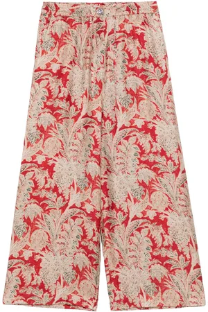 PIERRE-LOUIS MASCIA Printed Silk Trousers