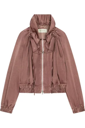 DRIES VAN NOTEN Voly Cotton Blend Bomber Jacket
