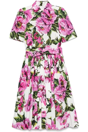 Dolce & Gabbana Printed Midi Skirt