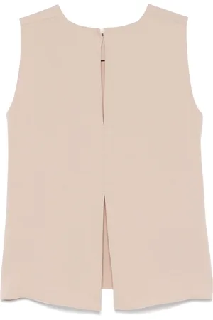 PAROSH Crepe De Chine Top