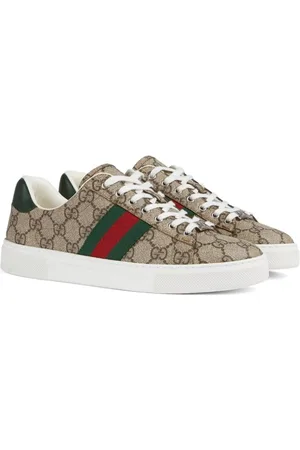 Gucci Ace Web Detail Sneakers