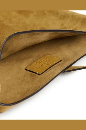 VALENTINO GARAVANI Nellcote Suede Leather Shoulder Bag