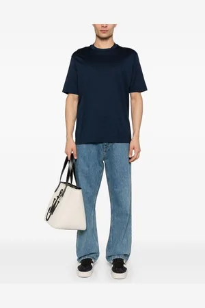 Emporio Armani Allover Logo Cotton T-shirt