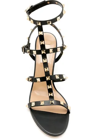 VALENTINO GARAVANI Rockstud Leather Sandals