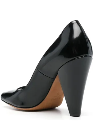 Khaite Cedar Leather Pumps