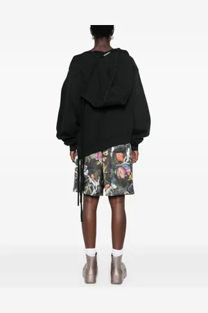 OTTOLINGER Deconstructed Cotton Hoodie