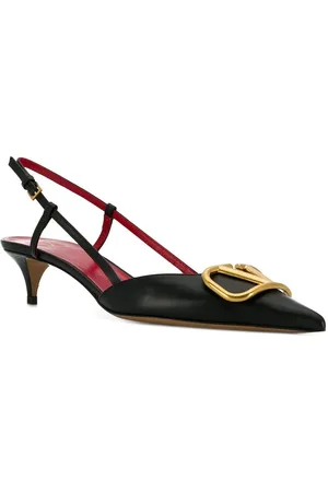 VALENTINO GARAVANI Vlogo Signature Leather Pumps