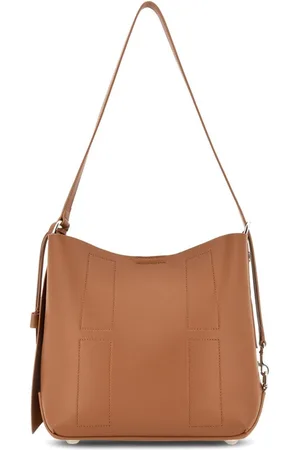 Hogan Hocket Small Leather Hobo Bag