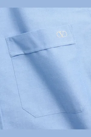 VALENTINO Vlogo Signature Cotton Shirt