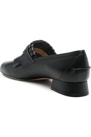 VALENTINO GARAVANI Vlogo Signature Leather Loafers