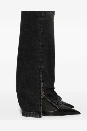 Jean Paul Gaultier Padded Deatils Denim Jeans