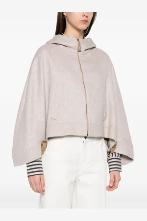 Max Mara Wool Hooded Cape