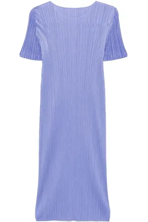 PLEATS PLEASE ISSEY MIYAKE Pleated Midi Dress