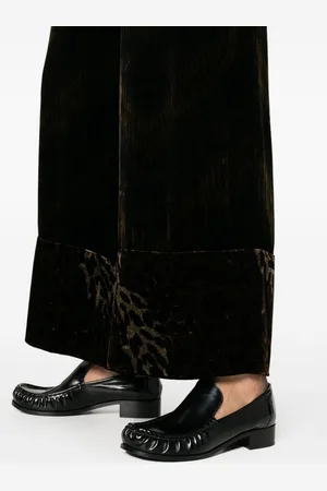 PIERRE-LOUIS MASCIA Silk Printed Trousers