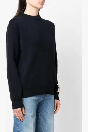 Golden Goose Logo Cotton Crewneck Sweater