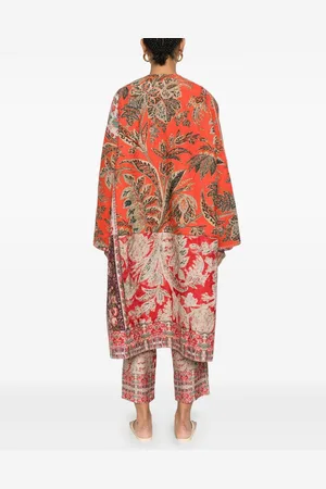 PIERRE-LOUIS MASCIA Printed Silk Kimono