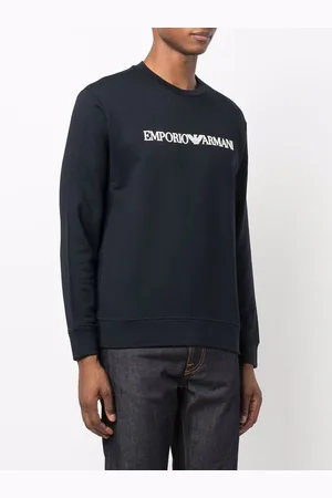 Emporio Armani Logo Cotton Sweatshirt