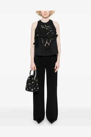FORTE FORTE Embroidered Cotton Top