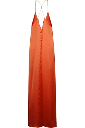 THE NINA STUDIO Athena Long Silk Dress