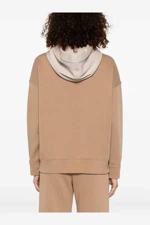 Max Mara Logo Cotton Hoodie
