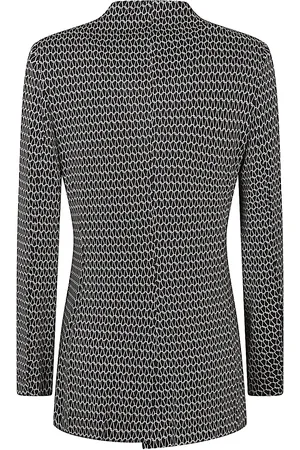 SIYU Printed Single-breasted Jacket