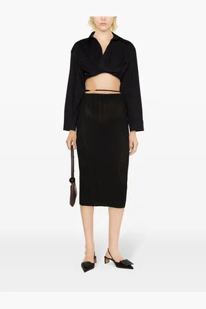 Jacquemus La Jupe Pralu Midi Skirt