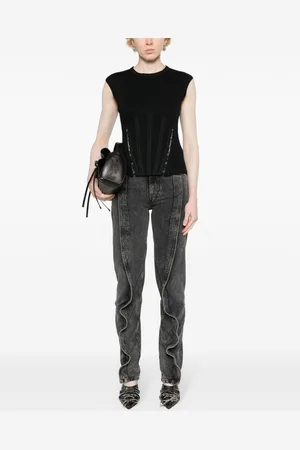 Y / PROJECT Evergreen Banana Slim Denim Jeans