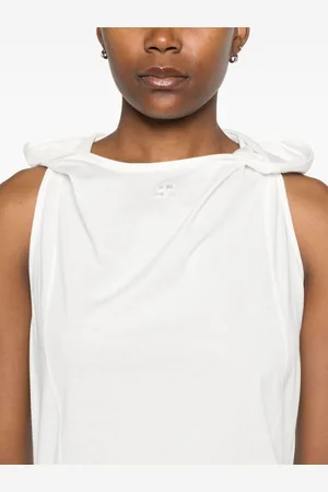 Courrèges Hooded Tank Top