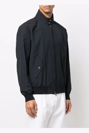 Baracuta G9 Bomber Jacket With Check Lining"