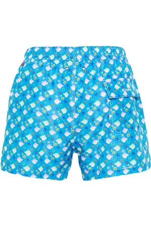 Kiton Printed Swim Shorts