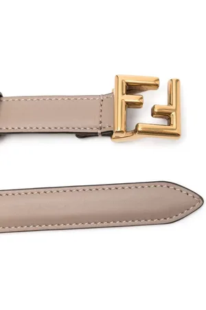 Fendi Ff Leather Belt
