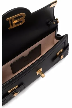 Balmain B-buzz Leather Mini Bag