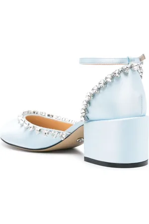 Mach & Mach Audrey Satin Pumps