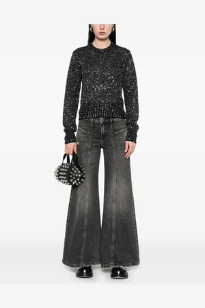 Golden Goose Sequined Wool Blend Jumper