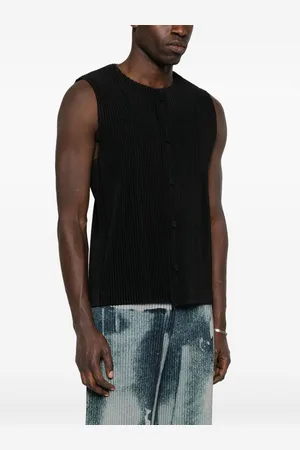 Issey Miyake Tailored Pleats Vest