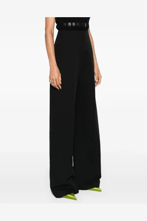 Sportmax Linen And Cotton Blend Trousers