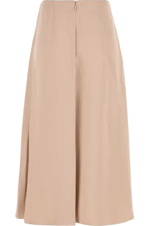 Fendi Silk Long Skirt