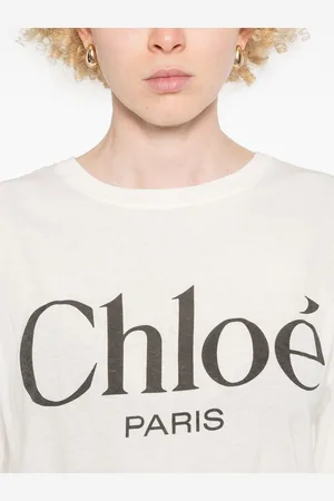Chloé CHLOÈ- Logo Cotton T-shirt
