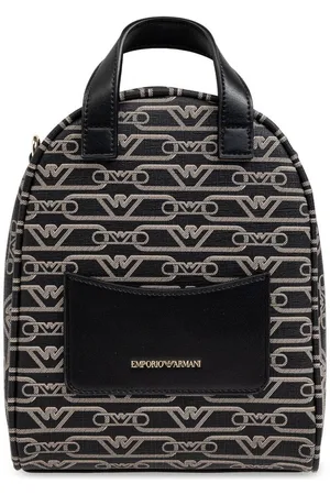 Emporio Armani Allover Logo Backpack