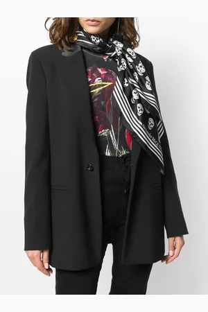 Alexander McQueen Skull Silk Scarf