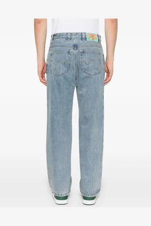 ICECREAM Check Lined Denim Jeans