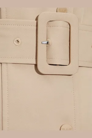 Emporio Armani Cotton Blend Trench Coat